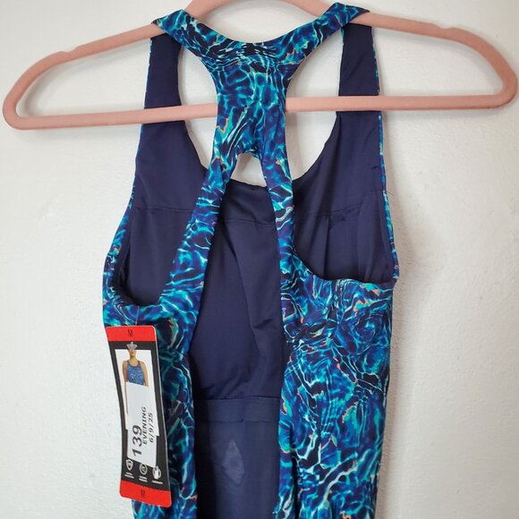 TYR Womens One Piece Swimsuit Size Medium Controlfit Chlorine Resistant UPF 50+ - Picture 7 of 9